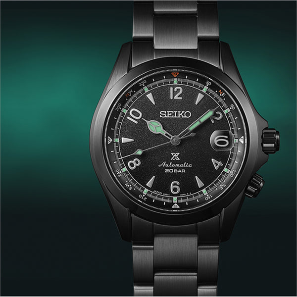 Seiko Prospex Alpinist Black Series Night Vision Limited Edition Watch - SPB337J