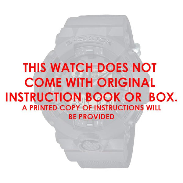 **NO ORIGINAL INSTRUCTION BOOK OR BOX** G - Shock Duo - Chrono Watch - GA700BCE - 1A - Watsons Jewellers